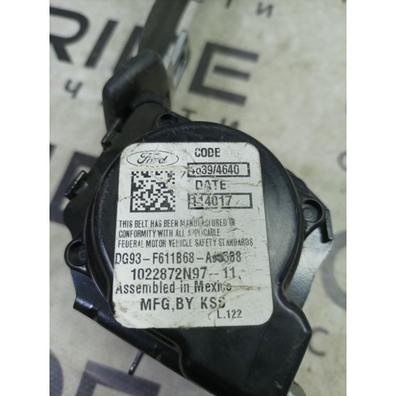 Ремень безопасности (airbag/безопасность) Ford Fusion MK5 dg93f611b68