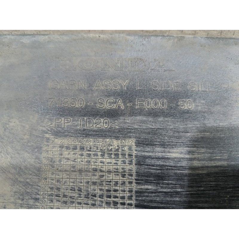 Накладка на порог (кузов и элементы) Honda CRV RD7 2003 2.2 71850scae000