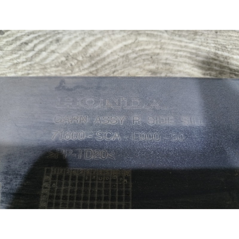 Накладка на порог (кузов и элементы) Honda CRV RD7 2003 2.2 71800scae000