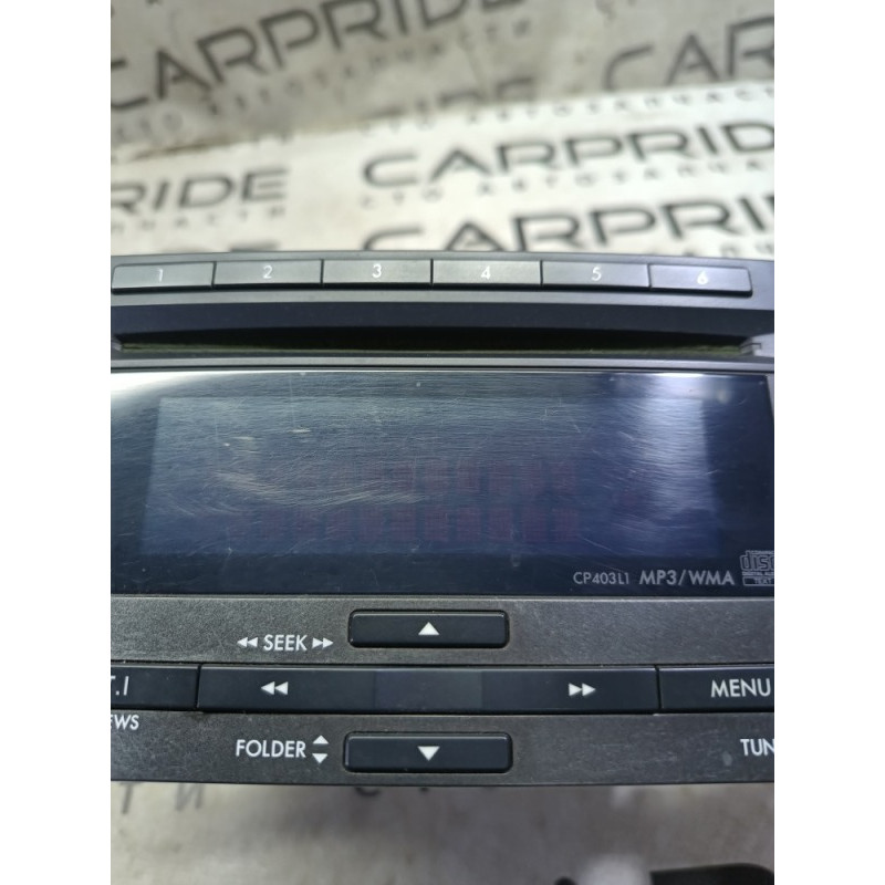 Магнитофон (электрика) Subaru Forester SH 2008 2.0 86201sc400