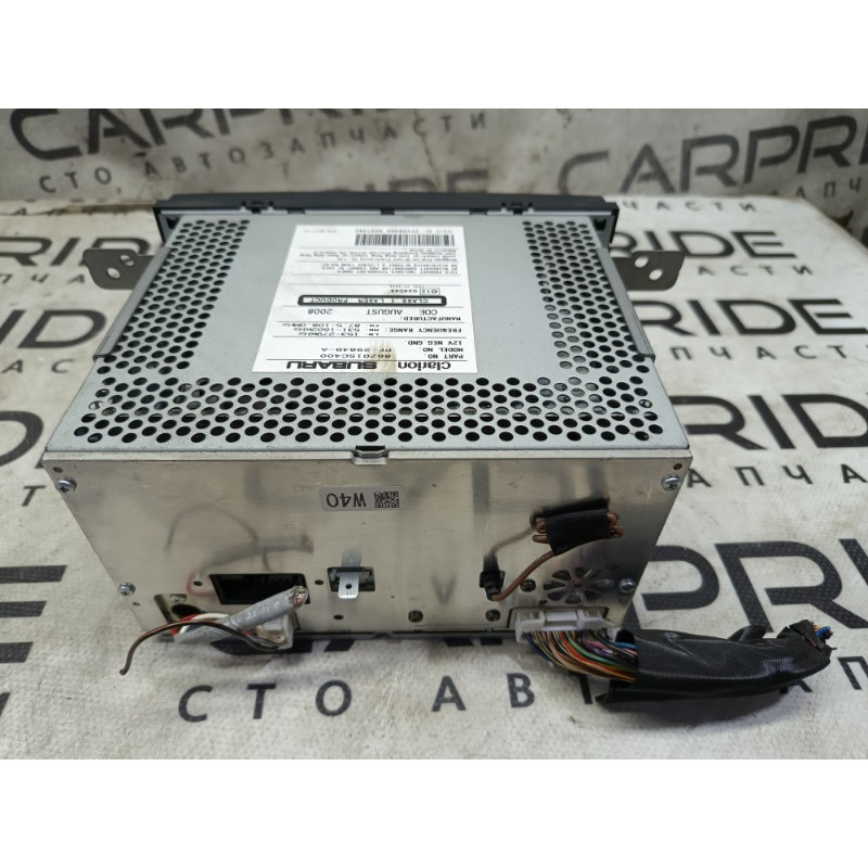 Магнитофон (электрика) Subaru Forester SH 2008 2.0 86201sc400