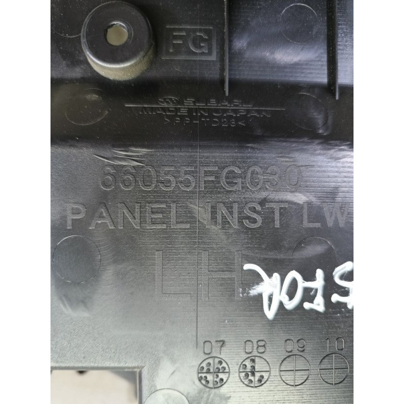 Накладка торпеды (салон) Subaru Forester SH 2008 2.0 66055fg030