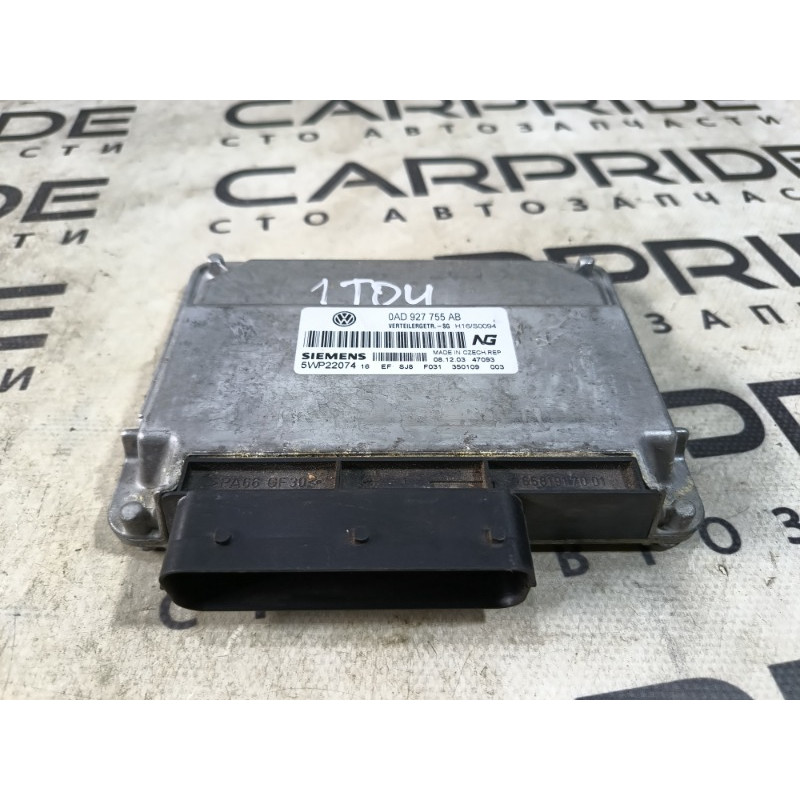 Блок управления АКПП (электрика / блок управления) Volkswagen Touareg 7L 2004 3.2 0ad927755ab