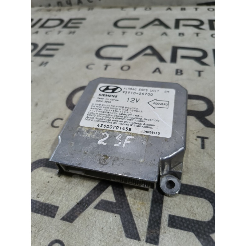 Блок управления airbag (airbag/безопасность) Hyundai Santa Fe SM 2005 2.0 9591026700