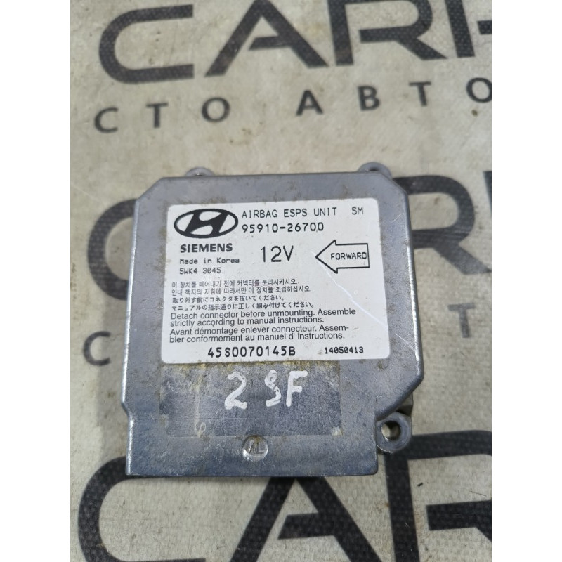 Блок управления airbag (airbag/безопасность) Hyundai Santa Fe SM 2005 2.0 9591026700
