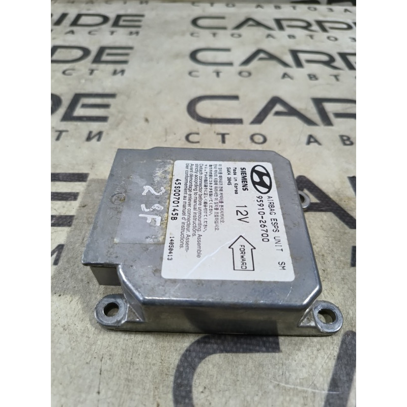 Блок управления airbag (airbag/безопасность) Hyundai Santa Fe SM 2005 2.0 9591026700