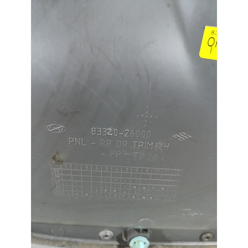 Дверная карта (салон) Hyundai Santa Fe SM 2005 2.0 8332026000