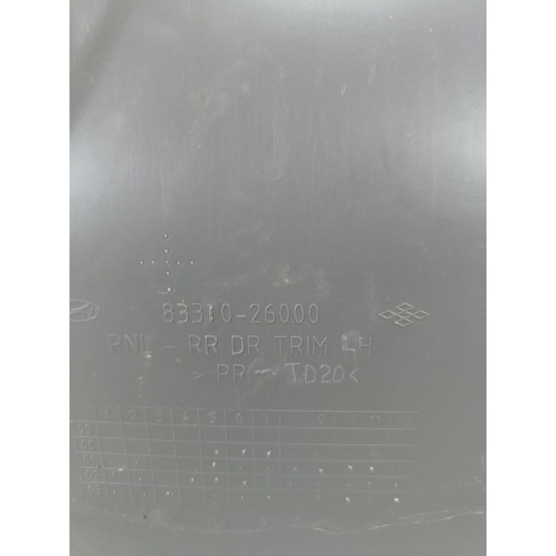 Дверная карта (салон) Hyundai Santa Fe SM 2005 2.0 8331026000