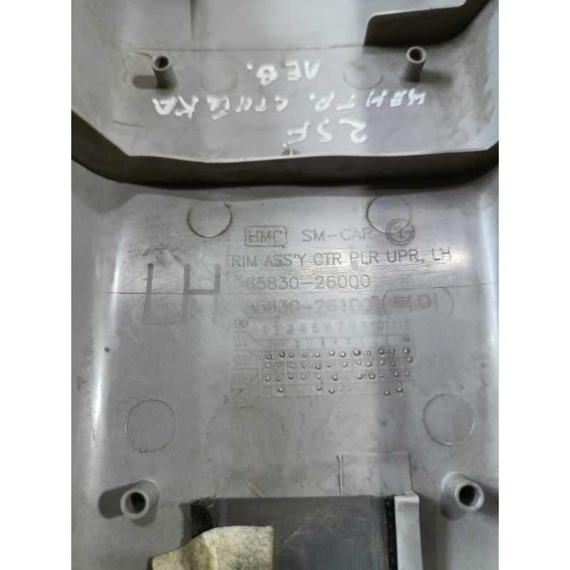 Обшивка стойки верхняя (салон) Hyundai Santa Fe SM 2005 2.0 8583026000YH