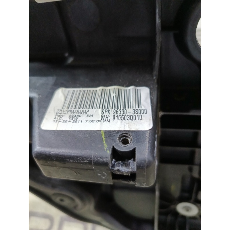 Механизм стеклоподъемника (кузов и элементы) Hyundai Sonata YF 834713Q000