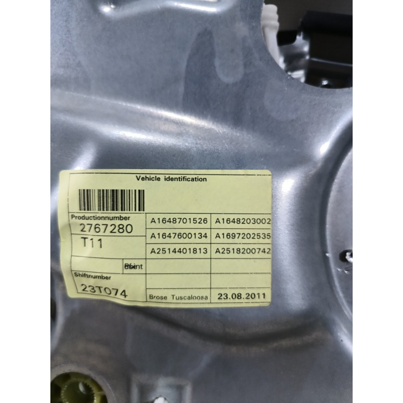 Механизм стеклоподъемника (кузов и элементы) Mercedes-Benz GL X164 2012 4.6 A1647201579