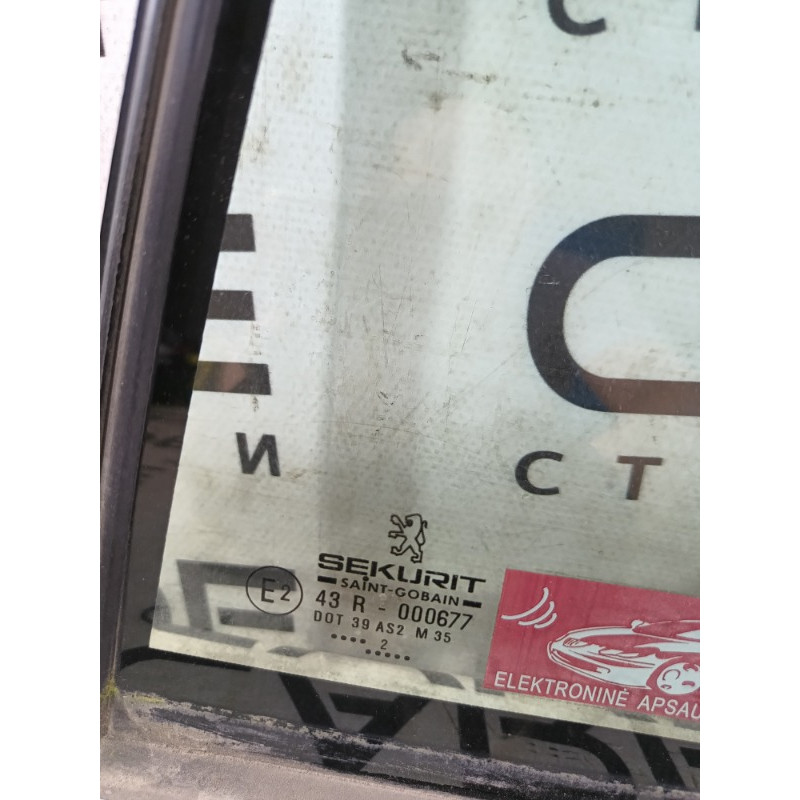 Форточка двери (кузов и элементы) PEUGEOT 607 1 2002 3.0i V6