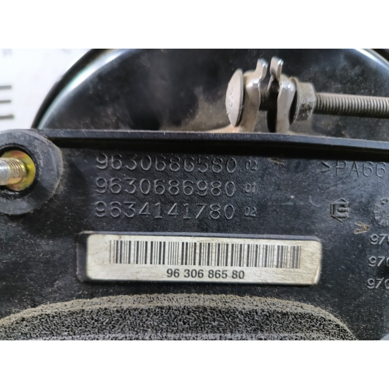 Вакуумный усилитель тормозов (тормозная система) PEUGEOT 607 1 2002 3.0i V6 9630686580