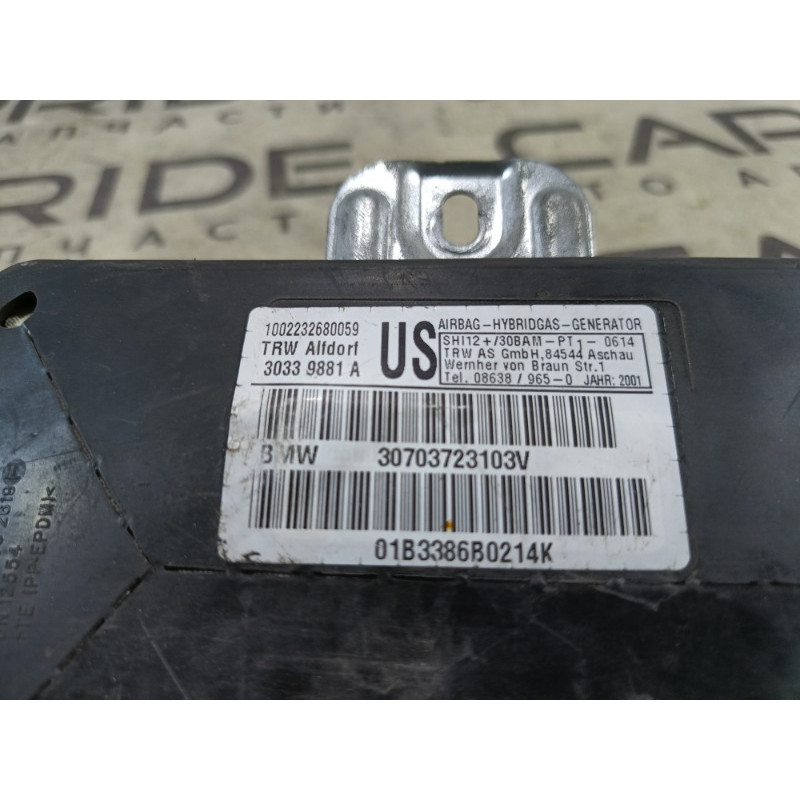 Airbag двери (airbag/безопасность) BMW 3-series E46 2001 M54B30 30703723103V