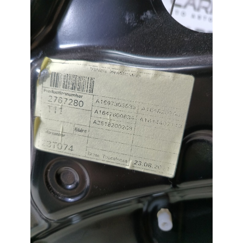 Механизм стеклоподъемника (кузов и элементы) Mercedes-Benz GL X164 2012 4.6 a1697303635