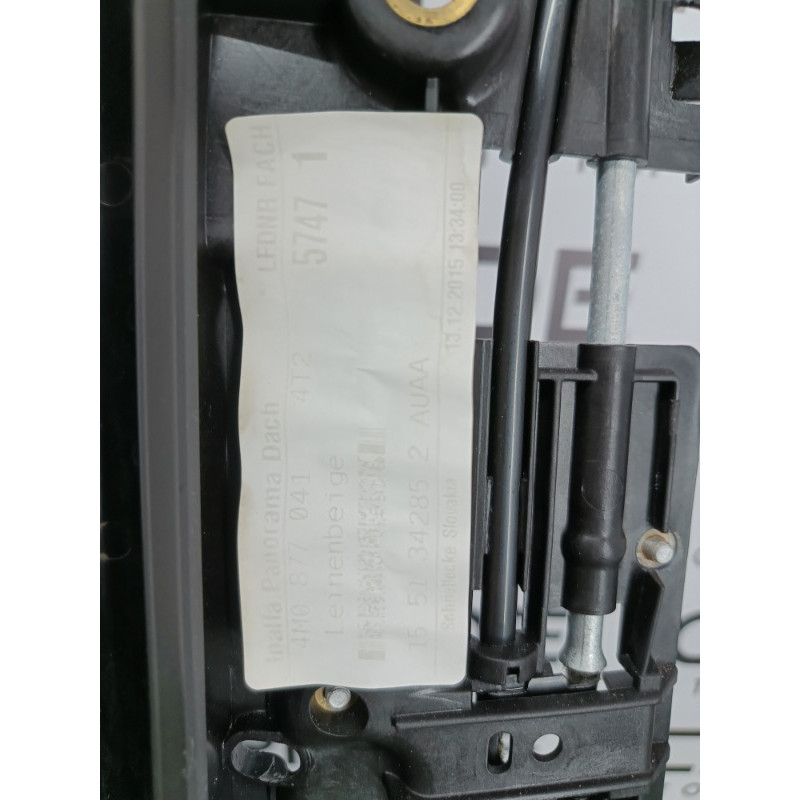 Люк панорама в сборе (кузов и элементы) Audi Q7 4M 2015 3.0 CRE 4m0877041