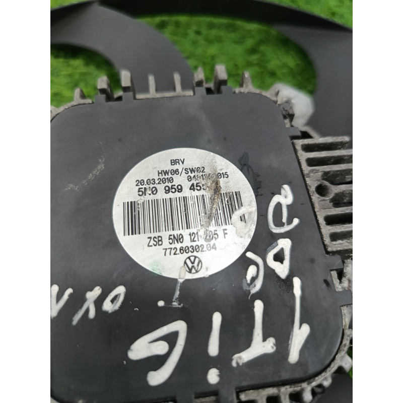 Вентилятор охлаждения радиатора (система охлаждения) Volkswagen Tiguan 5N 2011 1.4 CAVA 5n0121205f
