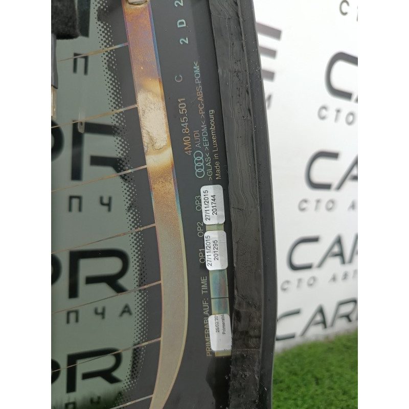 Стекло крышки багажника (стекла и зеркала) Audi Q7 4M 2015 3.0 CRE 4M0845501ENVB
