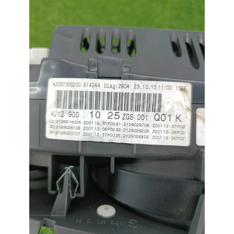 Панель приборов (салон) Mercedes-Benz E-class w212 2013 2.2 CDI A2129001025