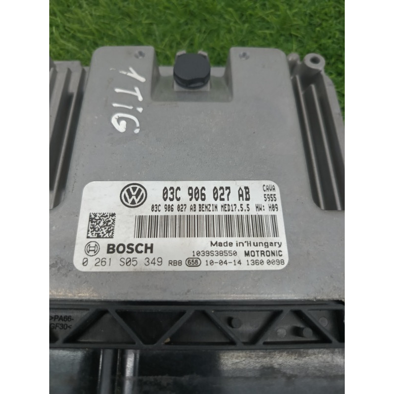 Блок управления двигателем (электрика / блок управления) Volkswagen Tiguan 5N 2011 1.4 CAVA 03C906027AB