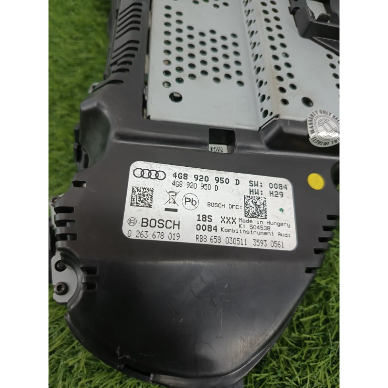 Панель приладів (салон) AUDI A6 C7 2011 2.0 tdi 4G8920950D