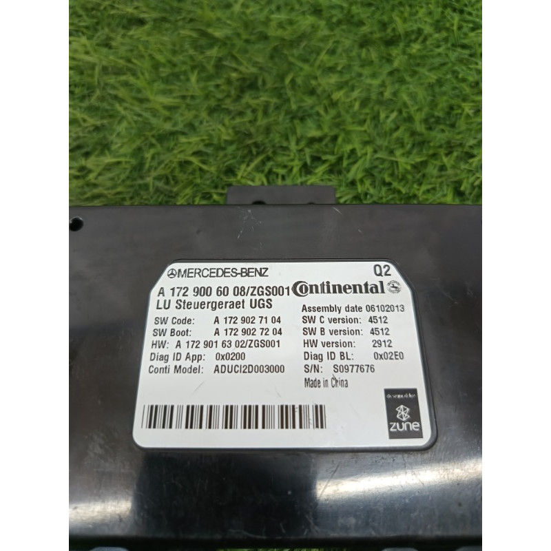 Блок комфорта (электрика / блок управления) Mercedes-Benz E-class w212 2013 2.2 CDI A1729006008