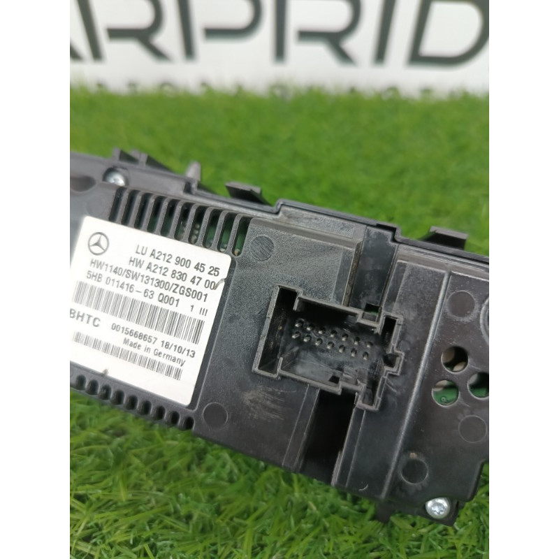 Панель управления климат-контролем (электрика / блок управления) Mercedes-Benz E-class w212 2013 2.2 CDI a2129004525