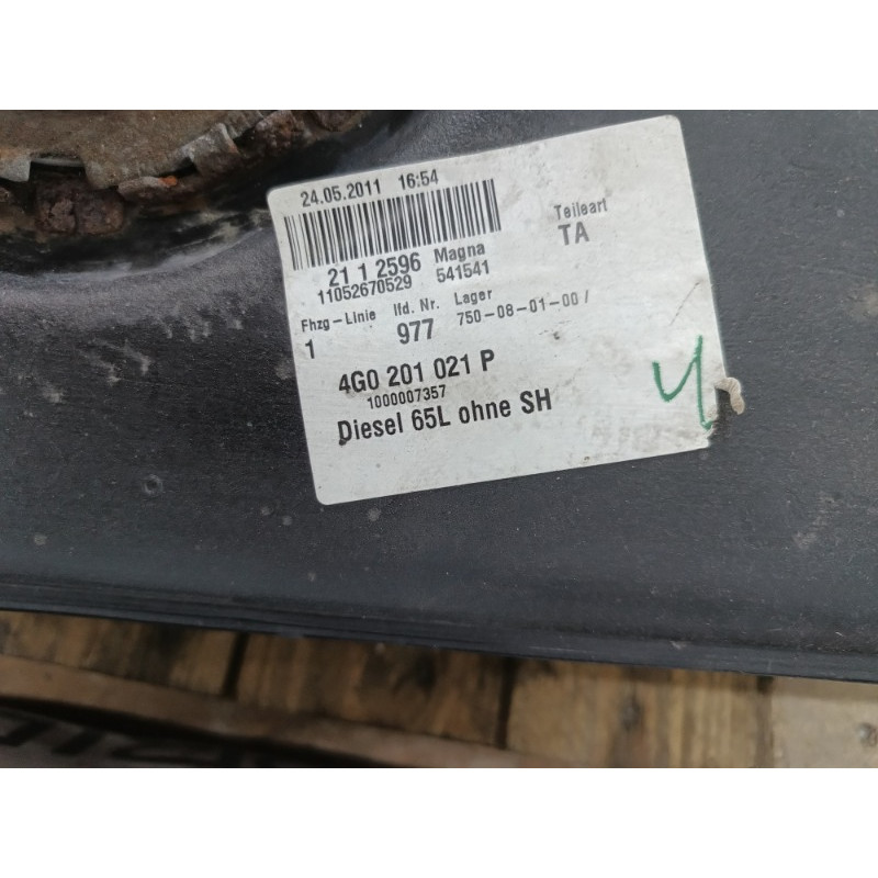 Топливный бак (топливная система) AUDI A6 C7 2011 2.0 tdi 4g0201021p