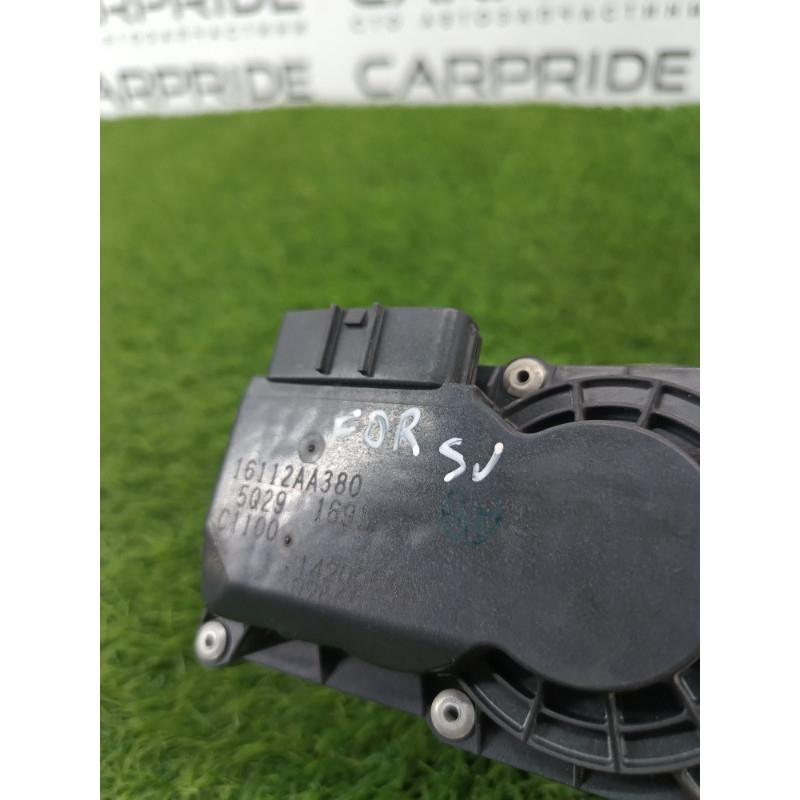 Дроссельная заслонка (электрика двигателя) Subaru Forester SJ 16112aa380