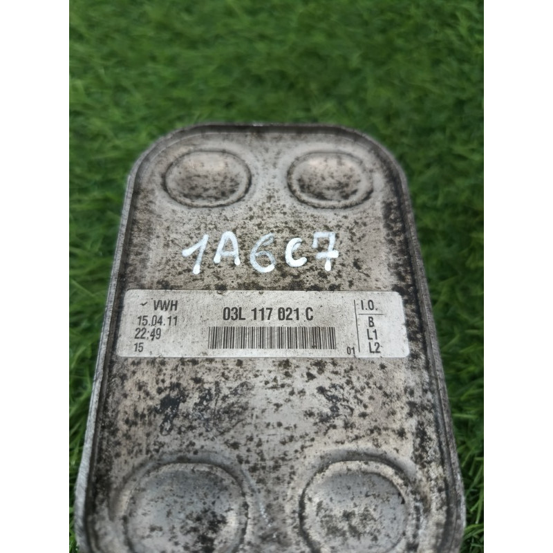 Теплообменник масляного фильтра (двигатель и элементы) AUDI A6 C7 2011 2.0 tdi 03l117021c