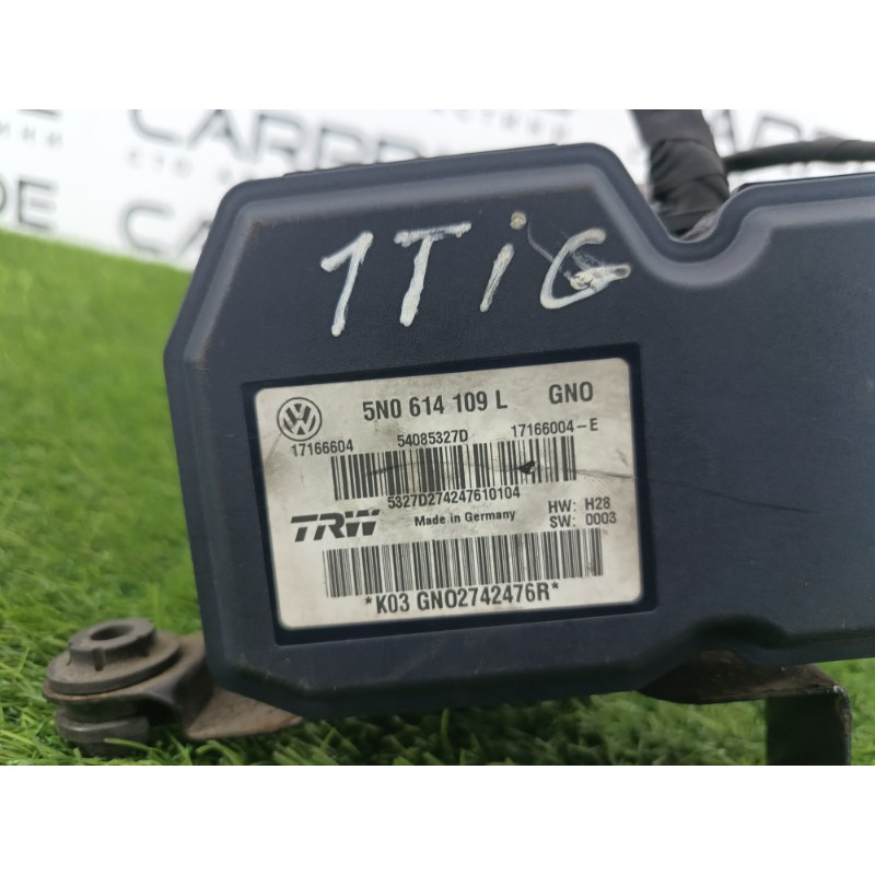 Блок abs (тормозная система) Volkswagen Tiguan 5N 2011 1.4 CAVA 5n0614109l