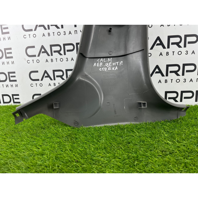 Обшивка стойки центральная (салон) Nissan Almera B10 2008 1,6 QG16 7691695F0E