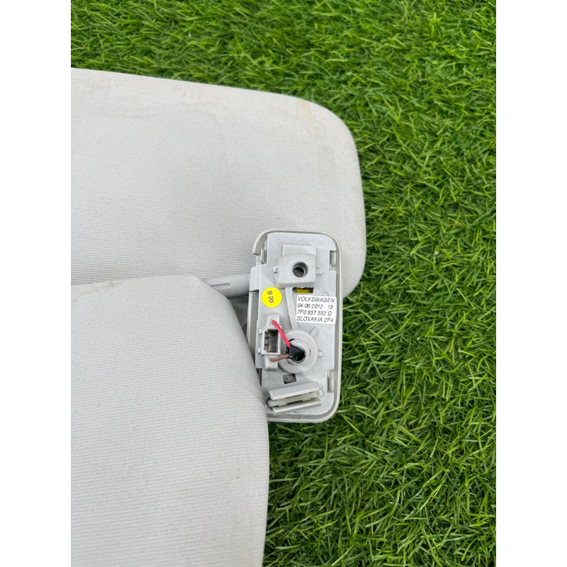 Козырек солнцезащитный (салон) Volkswagen Touareg NF 2013 3.0 TDI CRCA 7P0857552D2F4