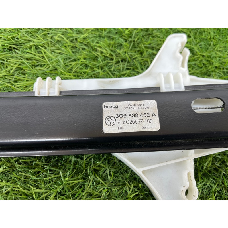 Механізм склопідйомника (кузов і елементи) Volkswagen Passat B8 2016 2.0 tdi 3G9839462B