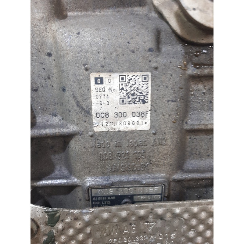 АКПП (трансмиссия) Volkswagen Touareg NF 2013 3.0 TDI CRCA 0C8300038F