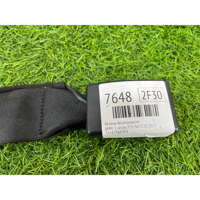 Ремінь безпеки (airbag/безопасность) BMW 3-series F30 2013 N47D20 72117266351