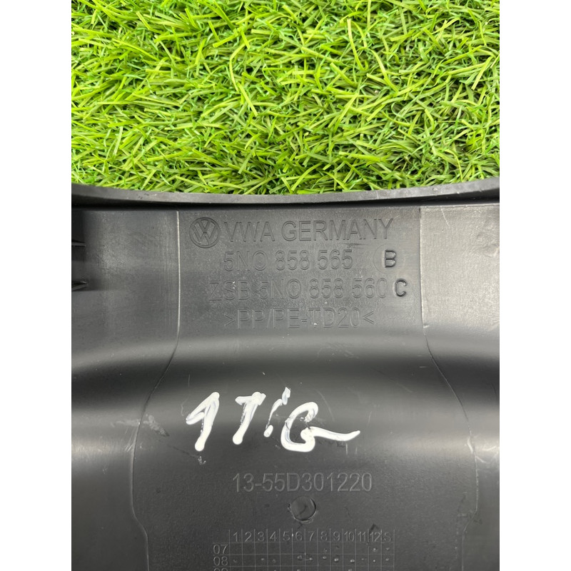 Кожух рулевой колонки верхний (салон) Volkswagen Tiguan 5N 2011 1.4 CAVA 5N0858560C82V