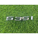 Емблема (кузов і елементи) BMW 5-series F10 2011 3.0 N55B30 51147219540
