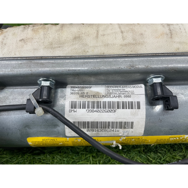 Airbag торпеди (airbag/безопасность) BMW X5 E53 2003 M62B44 72127131125