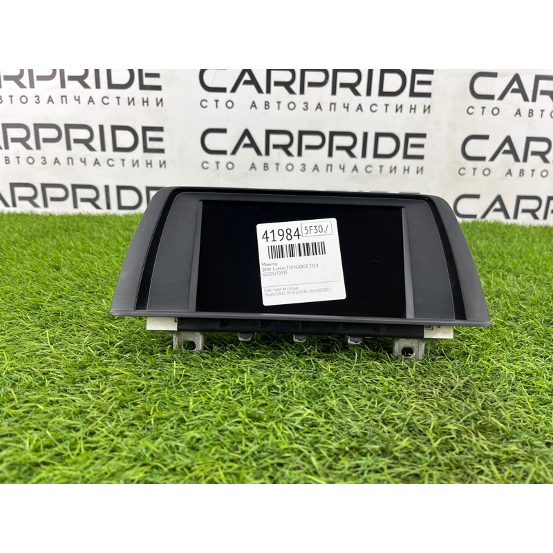 Монітор (електрика) BMW 3-series F30 2014 N20B20 65509270393