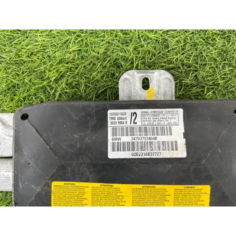 Airbag двери (airbag/безопасность) BMW X5 E53 2003 M62B44 72127037234