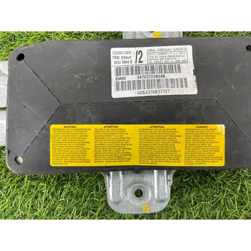 Airbag двери (airbag/безопасность) BMW X5 E53 2003 M62B44 72127037234