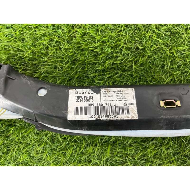 Airbag шторка (airbag/безопасность) Volkswagen Passat B5 2003 2.5 AKN 3B9880741J