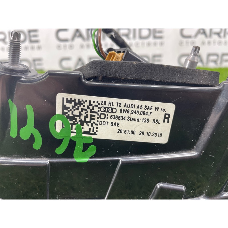 Задний фонарь (оптика) Audi A5 F5 2019 2.0 TFSI 8W6945094F