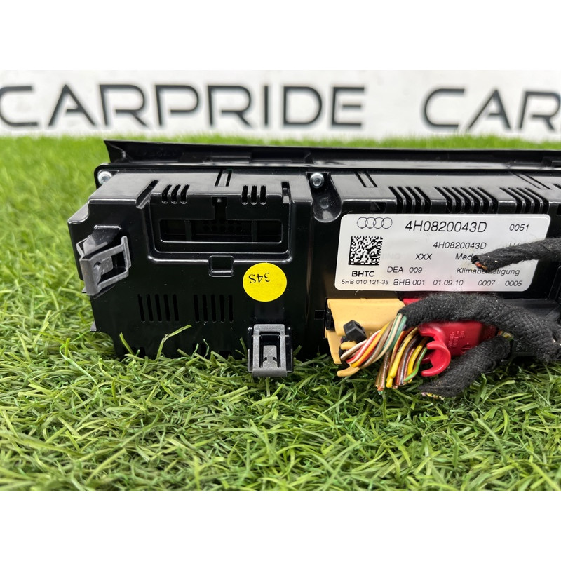 Панель управления климат-контролем (электрика / блок управления) AUDI A8 D4 2011 4,2 4H0820043GDEA
