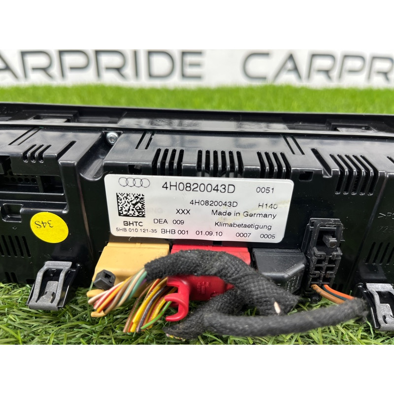 Панель управления климат-контролем (электрика / блок управления) AUDI A8 D4 2011 4,2 4H0820043GDEA