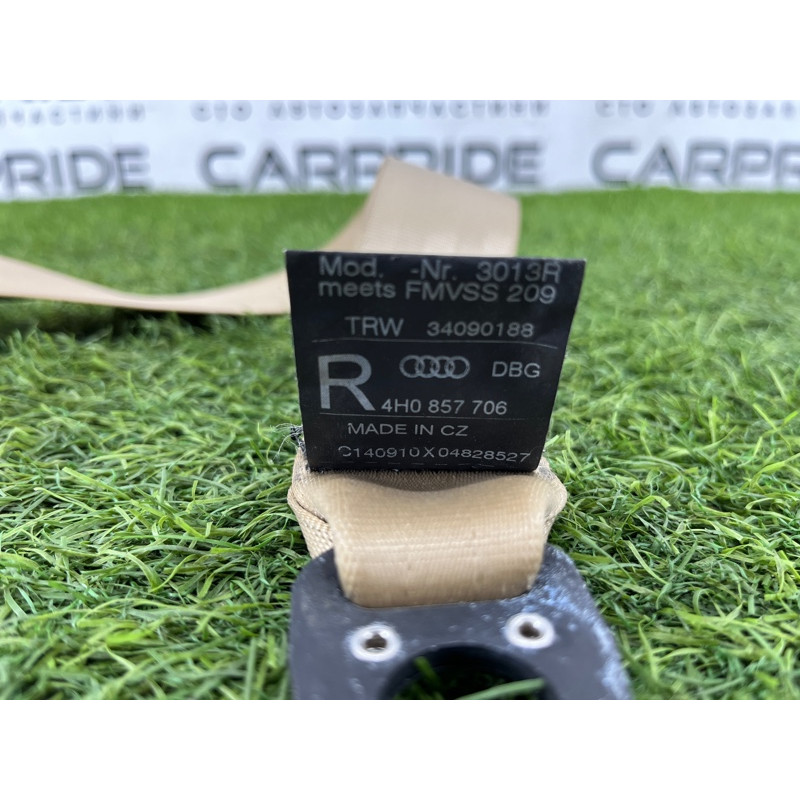 Ремень безопасности (airbag/безопасность) AUDI A8 D4 2011 4,2 4H0857706DBG
