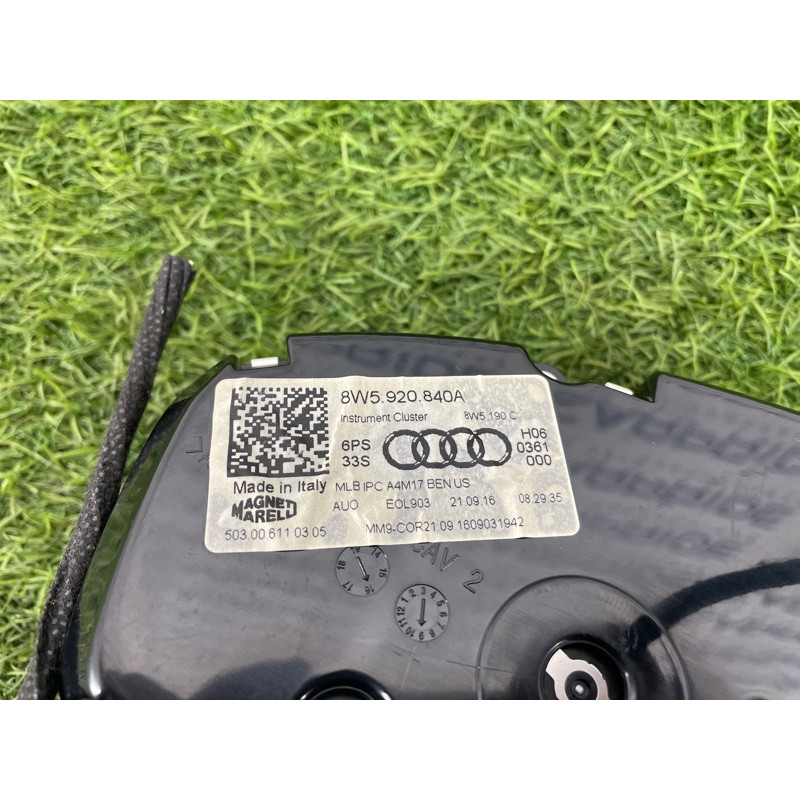 Панель приборов (салон) AUDI A4 B9 2017 2.0L 8W5920840A