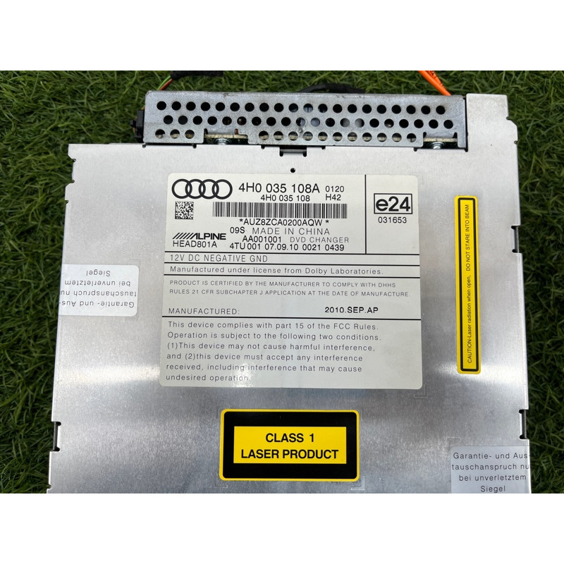 CD-changer (электрика) AUDI A8 D4 2011 4,2 4H0035108A