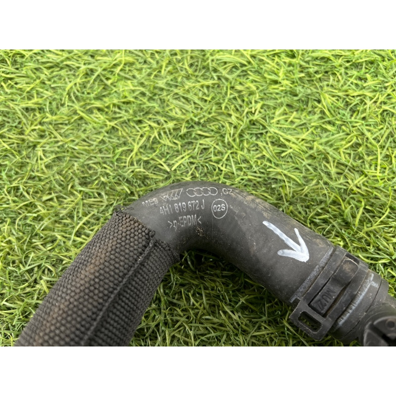 Патрубок (система охлаждения) AUDI A8 D4 2011 4,2 4H1819672J